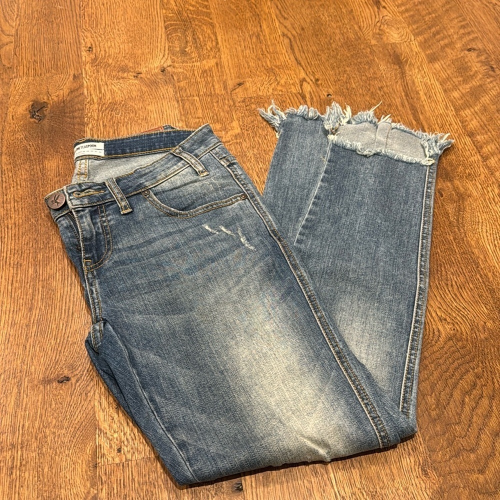 One X One-teaspoon Women’s Low Waisted Skinny Jeans Blue Size 27